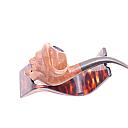 FBC Pipe Smoker Head Carved Bruyere Fine St.Claude - 2 small