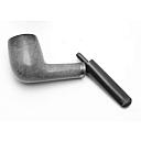 Antique Meerschaum Billiard Vintage Tobacco Smoking Pipe - 8 small