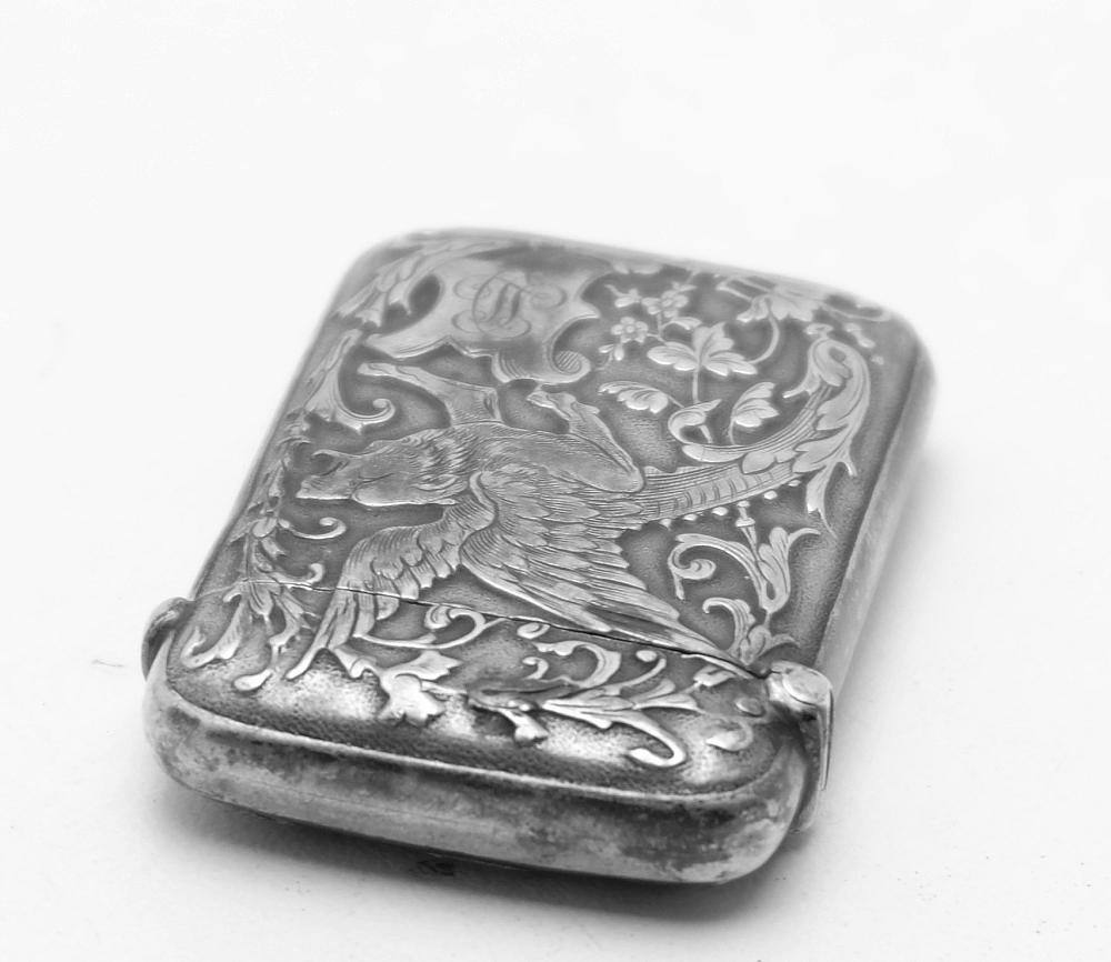 ​Solid Silver Petrol Matchbox/Lighter France - 3