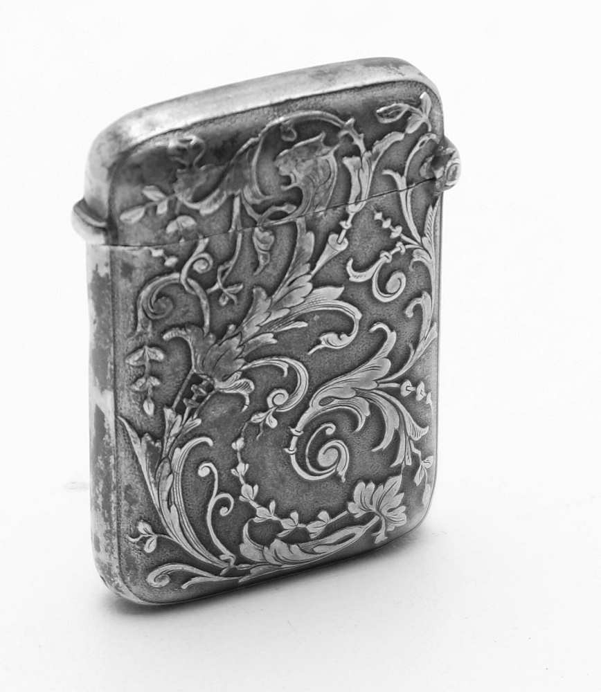 ​Solid Silver Petrol Matchbox/Lighter France - 6