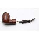 Bruyere Garantie Bent Billiard Smoking Pipe Vintage France - 7 small