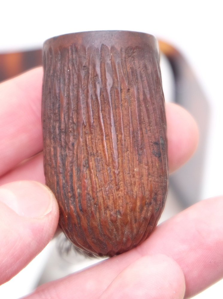 ​Dr Plumb Super Gold Plated Ring French Smoking Pipe Vintage - 6