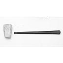 ​Long Meerschaum French Vintage Tobacco Smoking Pipe - 6 small