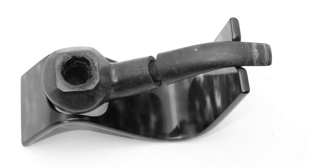 ​Bent Bulldog Bruyere Garantie Vintage French Smoking Pipe - 2