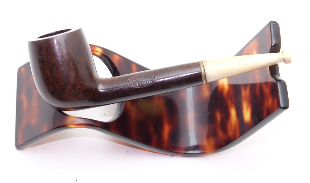 ​Vintage Smoking Tobacco Pipe Bruyere Garantie Horn Stem - 1
