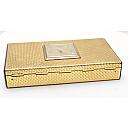 Lancel Cigarette Box With Clock/Alarm Works Good! With small crack un plastic! - 5 small