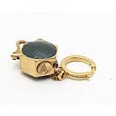 ​Unique Small French Leather Coated Petrol Lighter Works good! - 5 small
