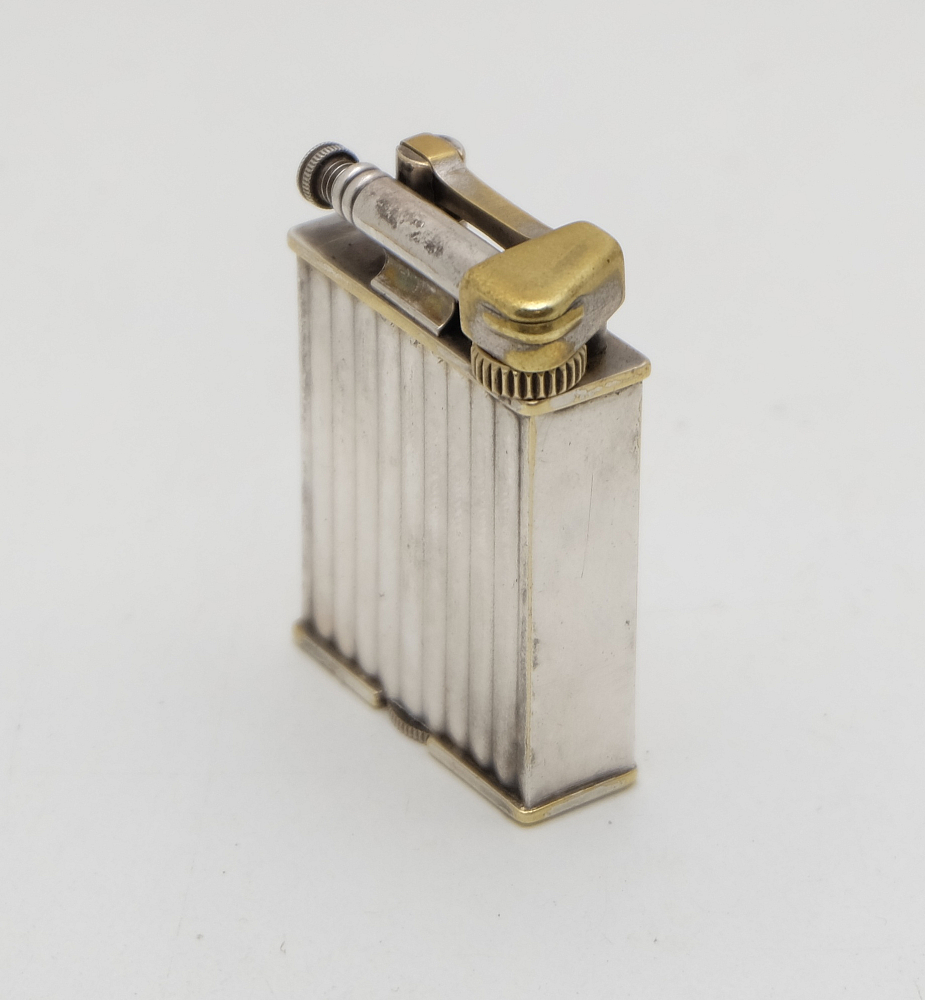 ​Parker Alfred Dunhill Paris Fab.Francaise Petrol Lighter Rare! Works good! - 3