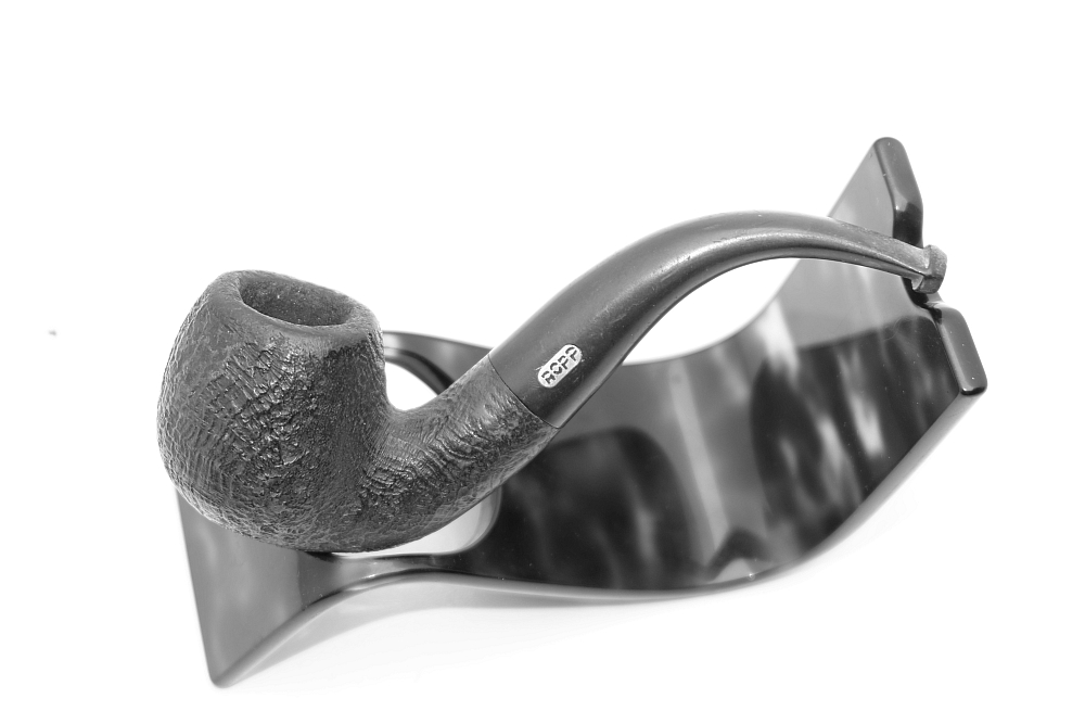 Ropp Pompe 66 Bent Billiard Vintage Tobacco Smoking Pipe - 1