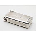 Flaminaire Quercia Grillon Gas Vintage Solid Silver Lighter 1950s Works! - 3 small