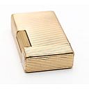 ​Dupont Line 1 Gas Lighter 20mk Gold Plated Works good! - 8 small