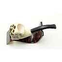 Unsmoked ​French Ceramic Tobacco Smoking Pipe - 2 small