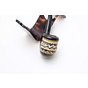 Handmade Classic Ceramic Pipe France - 5 small