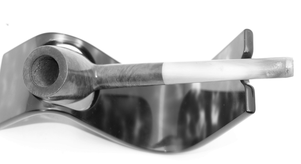 ​Beldor Billiard Bresil Vintage Smoking Pipe Horn Stem - 3