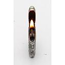 Solid Silver Petrol Matchbox/Lighter France - 10 small