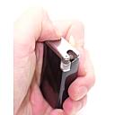 ​Flaminaire Quercia Made in France Gas Vintage Lighter with leather case!Works! - 6 small