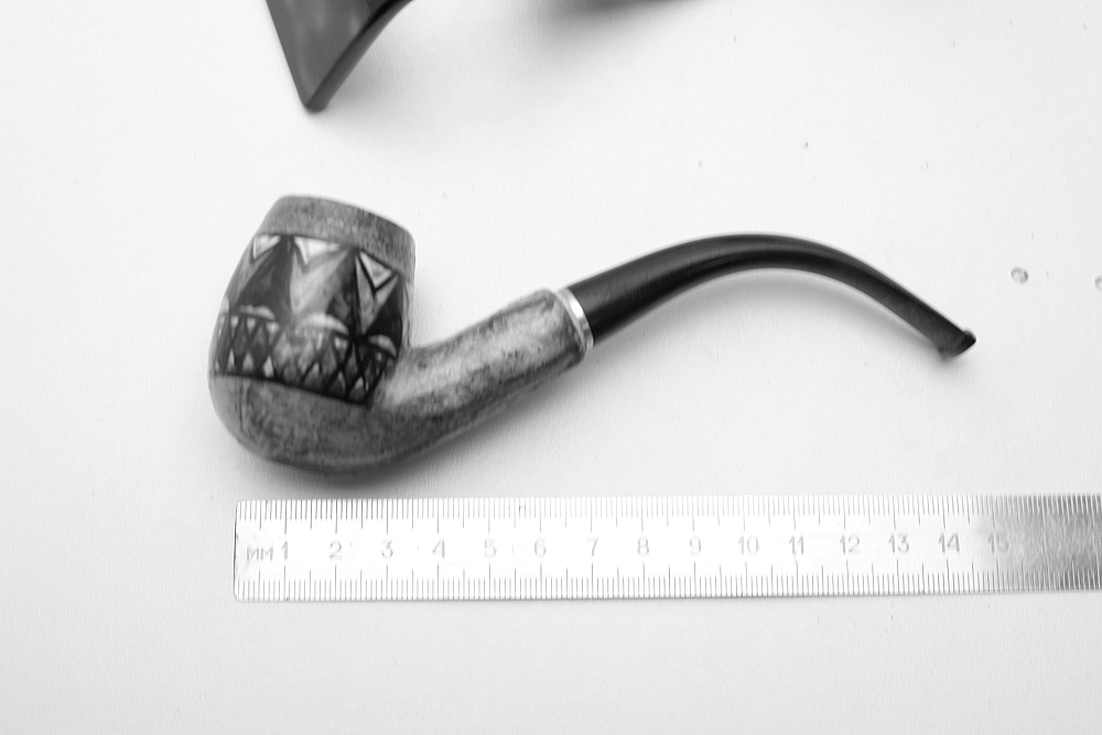 Handmade French Ceramic Pipe - 6