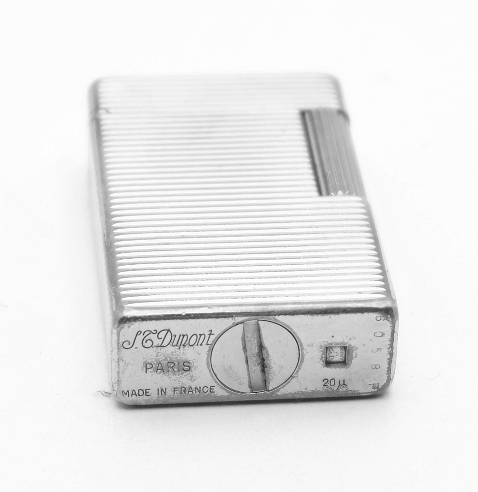 ​Dupont Line 1 Gas Lighter 20mk Gold Plated Works good! - 6