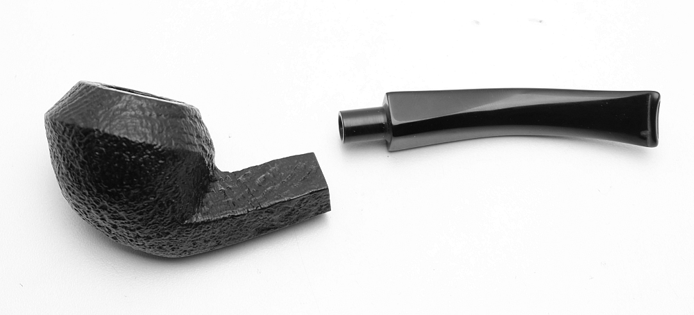 Dunhill Shell Briar P+4 F/T 4S Bent Rhodesian Smoking Pipe Restored!Rare! - 9