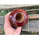 Big French Cherrywood Pipe 650 mm - 4 small