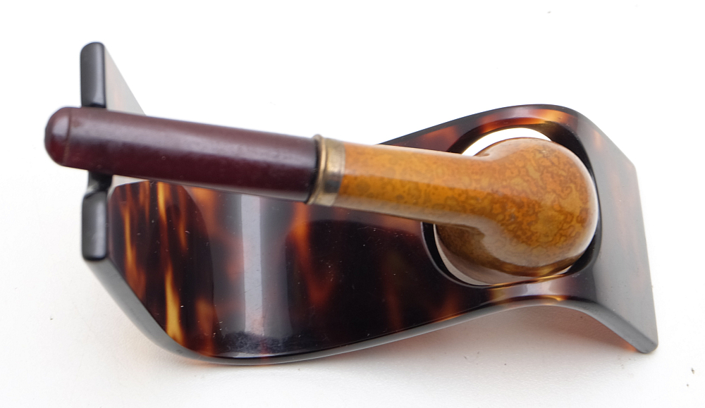 Antique Meerschaum Billiard Vintage Tobacco Smoking Pipe - 6