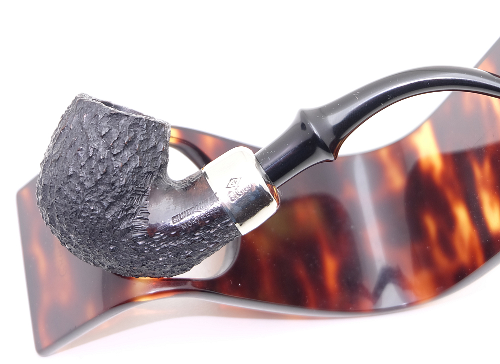 ​Silver Match Montreal Bent Billiard Vintage Smoking Pipe Restored! - 2