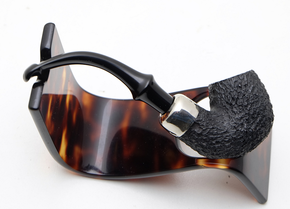 ​Silver Match Montreal Bent Billiard Vintage Smoking Pipe Restored! - 4