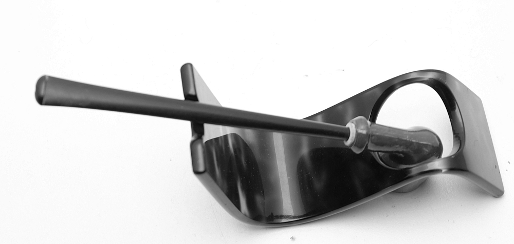 ​Nice Brown Unsmoked Ceramic French Vintage Tobacco Smoking Pipe - 7