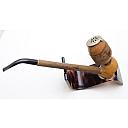 ​Unsmoked Cherrywood Beautiful French Vintage Tobacco Pipe Freehand - 4 small