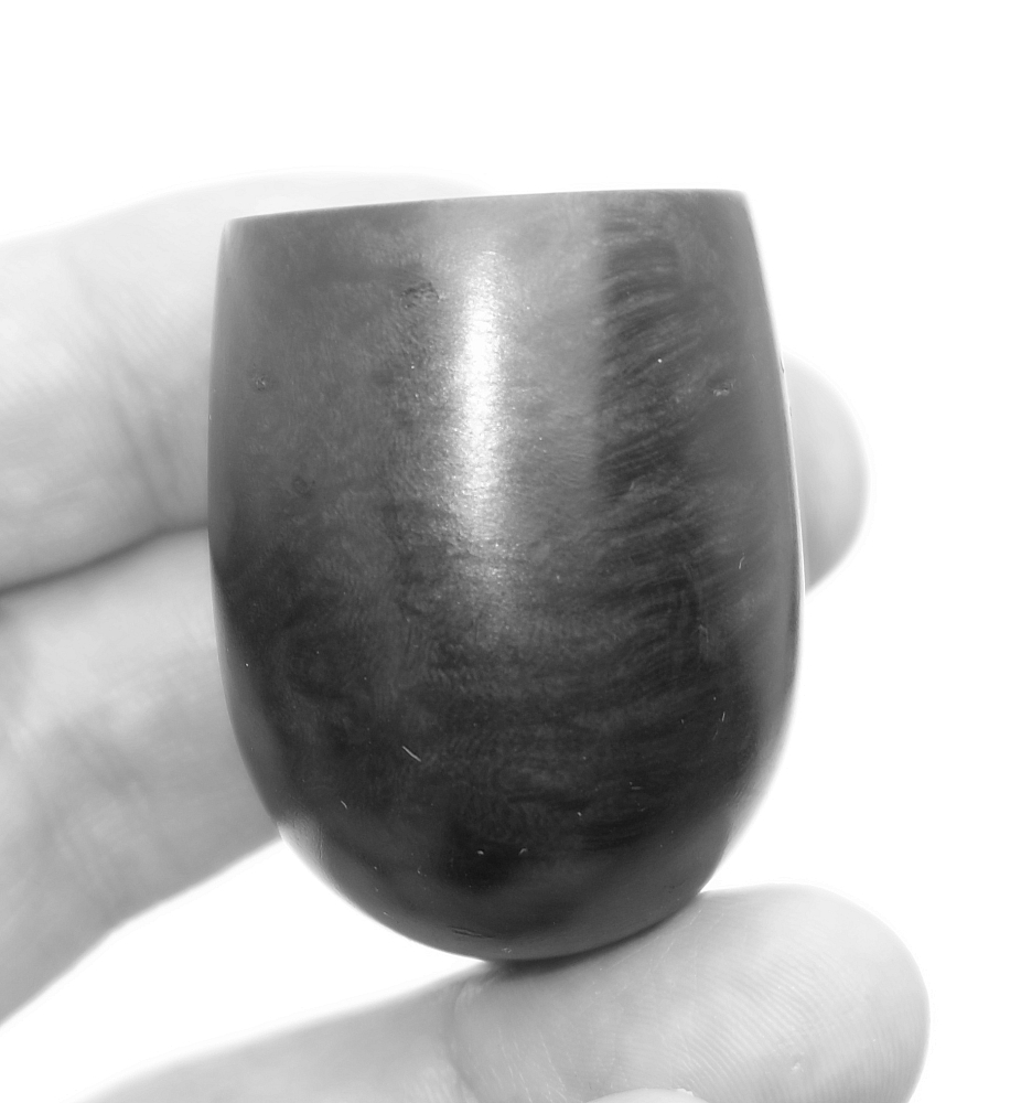 Ropp Grand Luxe 5 Billiard Vintage Smoking Pipe Horn Stem! Restored! - 7