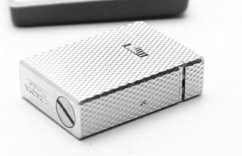 ​Zaima Chatelet Japan Vintage Gas Lighter Works good! Fully Serviced! - 4