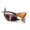 ​Unsmoked Ceramic French Vintage Tobacco Smoking Pipe - 4 small