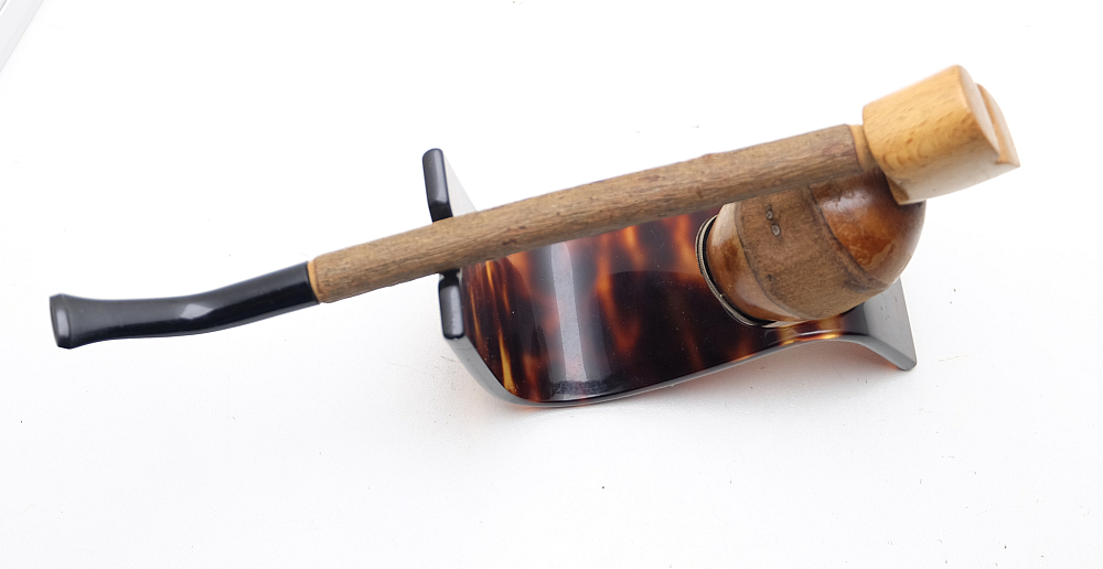 ​Unsmoked Cherrywood Beautiful French Vintage Tobacco Pipe Freehand - 5