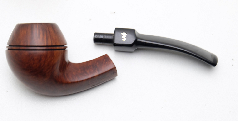 ​Nice Stanwell De Luxe 187 Mat Made in Denmark Vintage Smoking Pipe Restored! - 9