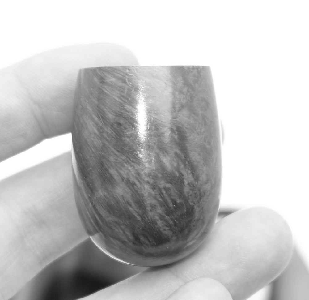 ​Beldor Billiard Bresil Vintage Smoking Pipe Horn Stem - 6
