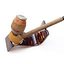 ​Unsmoked Cherrywood Beautiful French Vintage Tobacco Pipe Freehand - 2 small