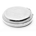 Hermes Set Solid Silver Lighter and Metal Gold Plated Ashtray 1960s - 11 small