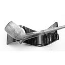 ​Antique Meerschaum French Long Tobacco Smoking Pipe Amber Stem - 2 small