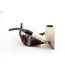 ​Meerschaum Bent Billiard Vintage Tobacco Smoking Pipe - 4 small