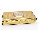 Lancel Cigarette Box With Clock/Alarm Works Good! With small crack un plastic! - 4 small