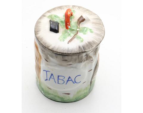 Ceramic Humidor for Tobacco Vintage