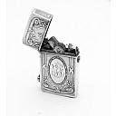 ​Silver 800 Automatic Petrol Lighter Germany 1900-1920S Works good! Rare! - 10 small