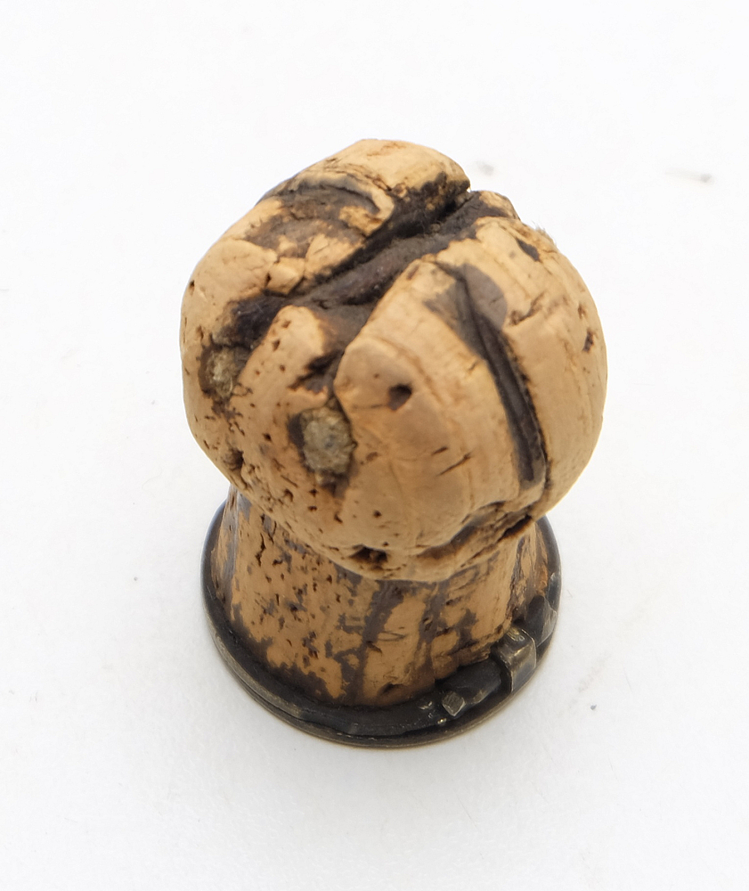 Unique Vintage Cork Pipifox Matchbox Case Rare! - 3