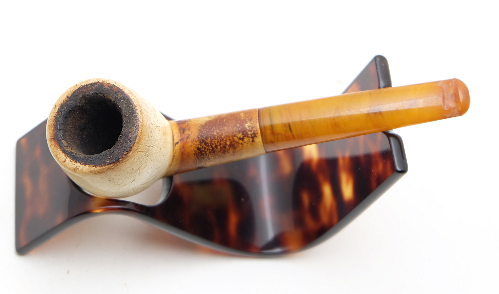 ​​Antique Meerschaum Billiard Vintage Smoking Pipe - 3