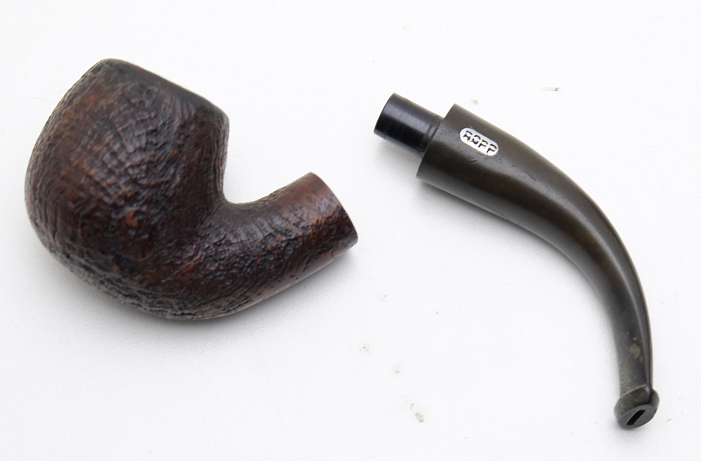Ropp Pompe 66 Bent Billiard Vintage Tobacco Smoking Pipe - 7