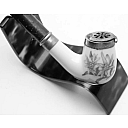 Hunter Nice Vintage Smoking Pipe Porcelaine EP Ring - 5 small