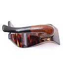 ​Bent Billiard Vintage French Smoking Pipe La Glorieuse Patent 203 - 7 small