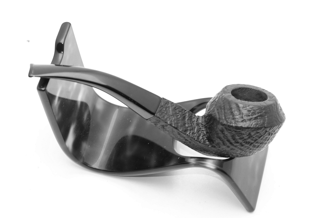 Dunhill Shell Briar P+4 F/T 4S Bent Rhodesian Smoking Pipe Restored!Rare! - 5