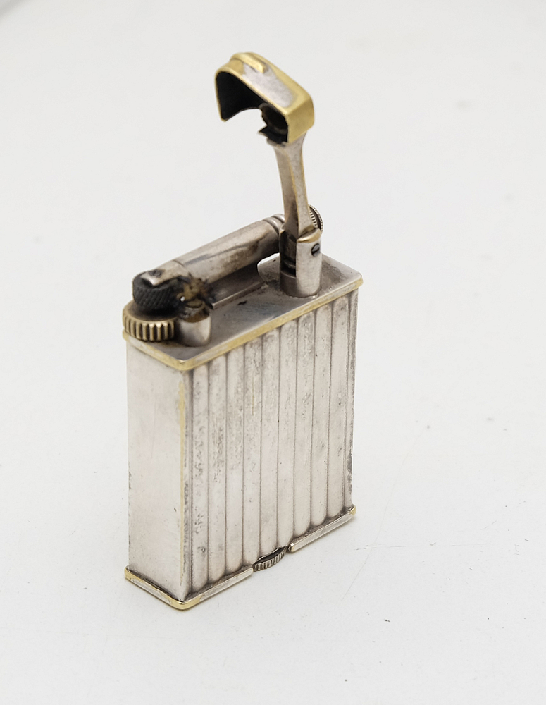 ​Parker Alfred Dunhill Paris Fab.Francaise Petrol Lighter Rare! Works good! - 1