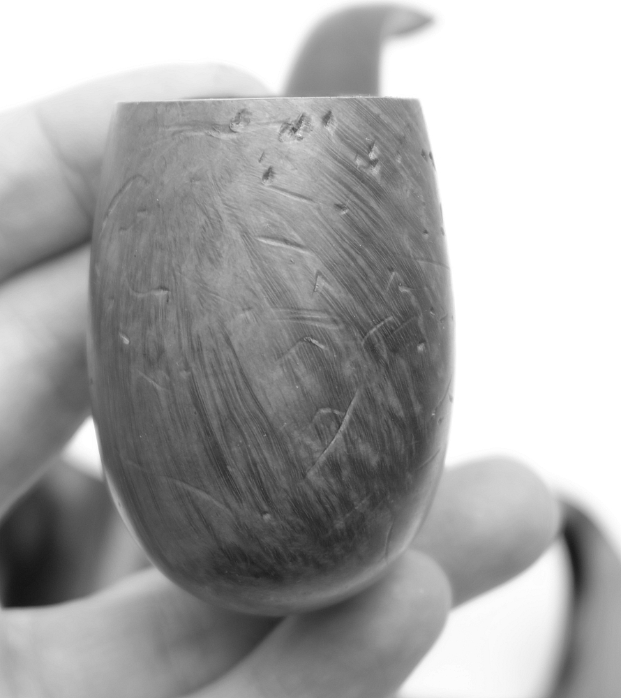 ​J.Waille Lumel Amiral Vieille Bruyere Straight Grain France Smoking Pipe Vintage - 6